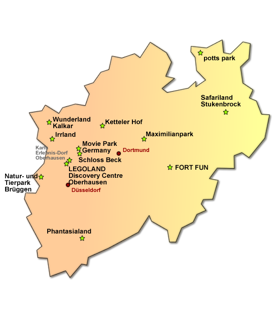 Freizeitparks in Nordrhein-Westfalen (NRW)