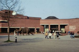 1982 betraten erstmals Gäste das heutige Gebäude des LWL-Museums für Naturkunde. Hier ein Foto aus dem Jahr 1983. - Foto 1