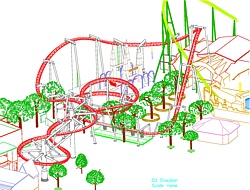 Suspended Family Coaster in Grnalund