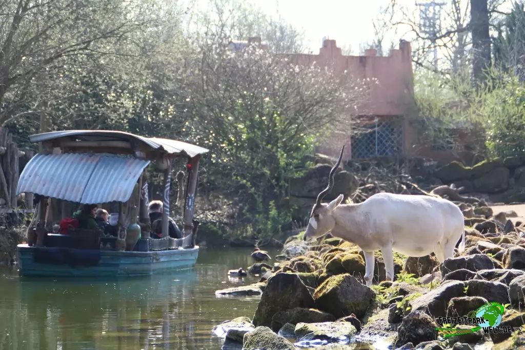 Sambesi-Bootsfahrt im Erlebnis-Zoo Hannover - 2016