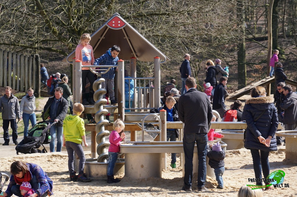 Heimat-Tierpark Olderdissen - 2016: Wasserspielplatz