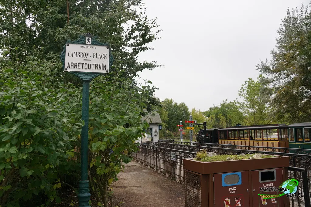 Dampflok-Rundfahrt im Pairi Daiza - 2025
