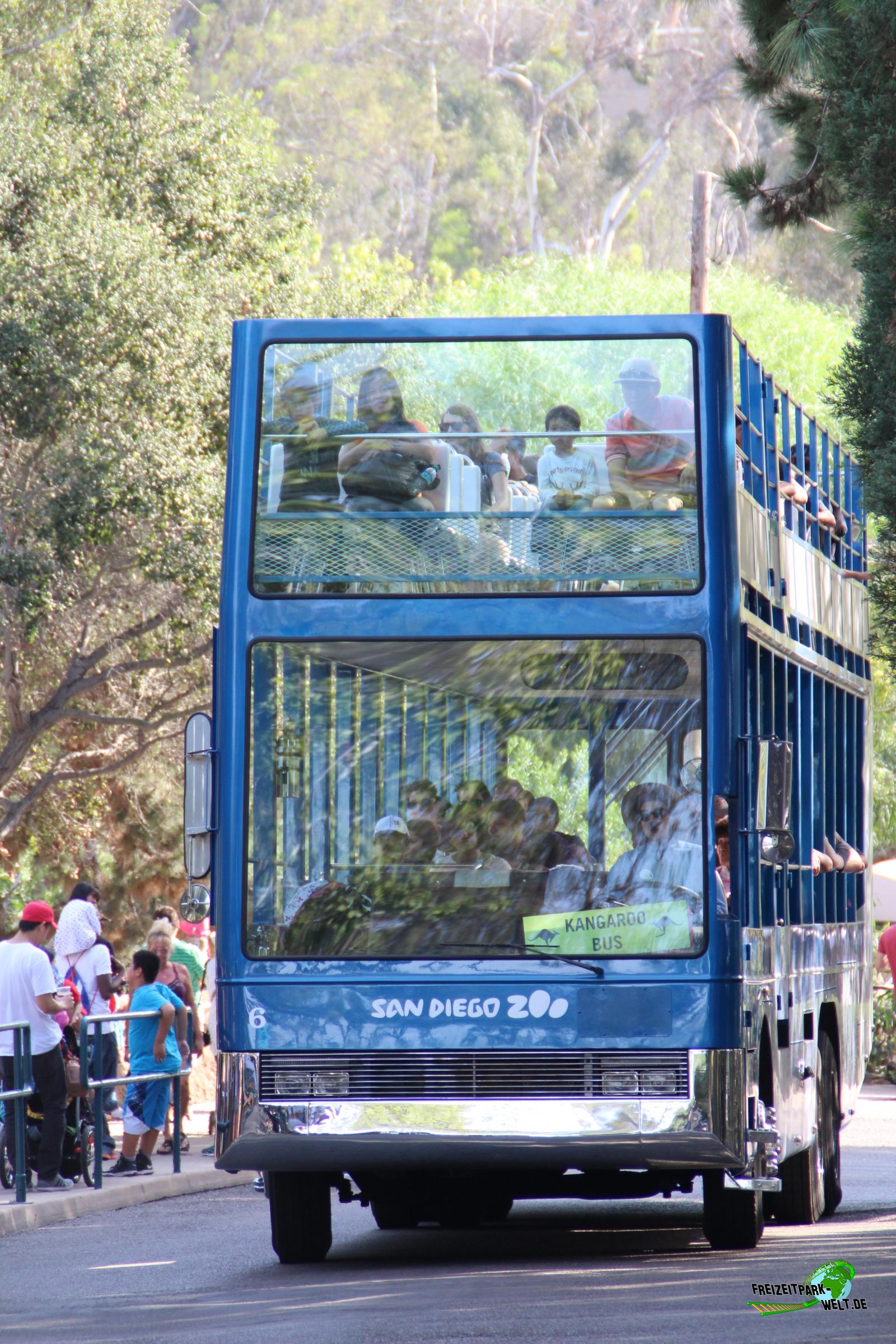 Kangaroo Bus - San Diego Zoo | Freizeitpark-Welt.de