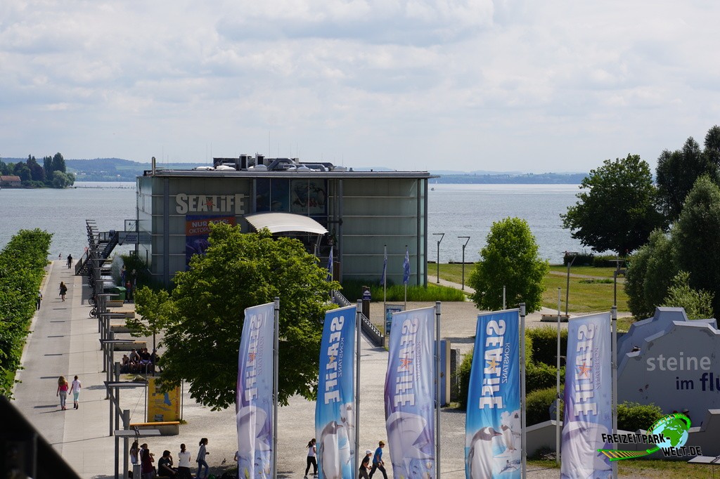 SEA LIFE Konstanz - 2016: Das schöne SEA LIFE Konstanz direkt am Hafen