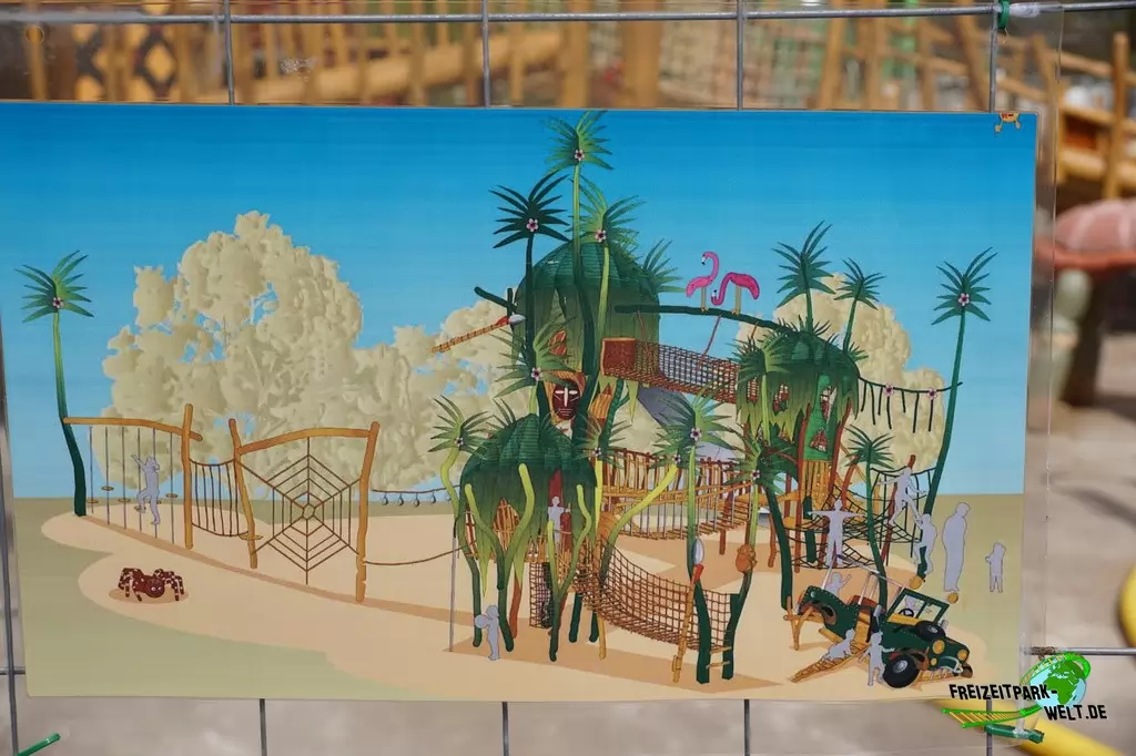 Zoologischer Bewegungsspielplatz im Tierpark + Fossilium Bochum - 2016