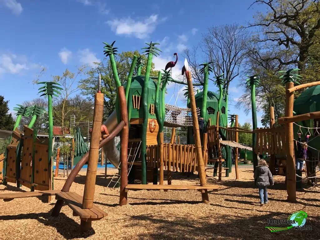 Zoologischer Bewegungsspielplatz im Tierpark + Fossilium Bochum - 2017
