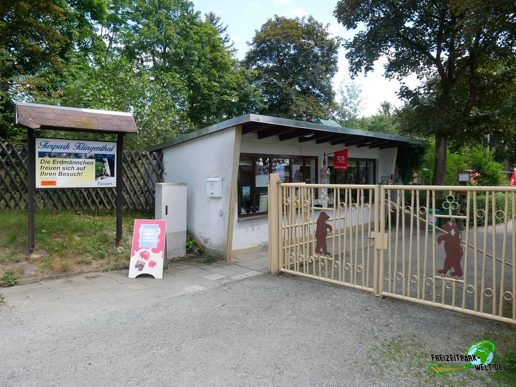 Tierpark Klingenthal - 2020: Der Eingangsbereich des Tierpark Klingenthal