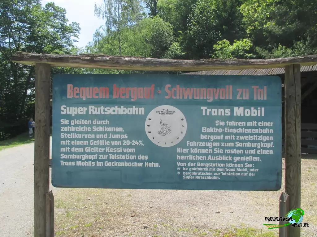 Rodelbahn im Wild- und Freizeitpark Westerwald - 2020