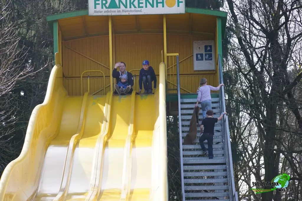Mattenrutsche im Wildpark Frankenhof - 2016