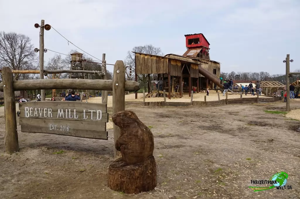 Canadian Beaver Mill im Wildpark Frankenhof - 2016