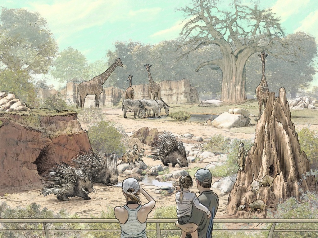 Skizze Afrika Savanne Konzeptstudie ZOOKUNFT203.jpg